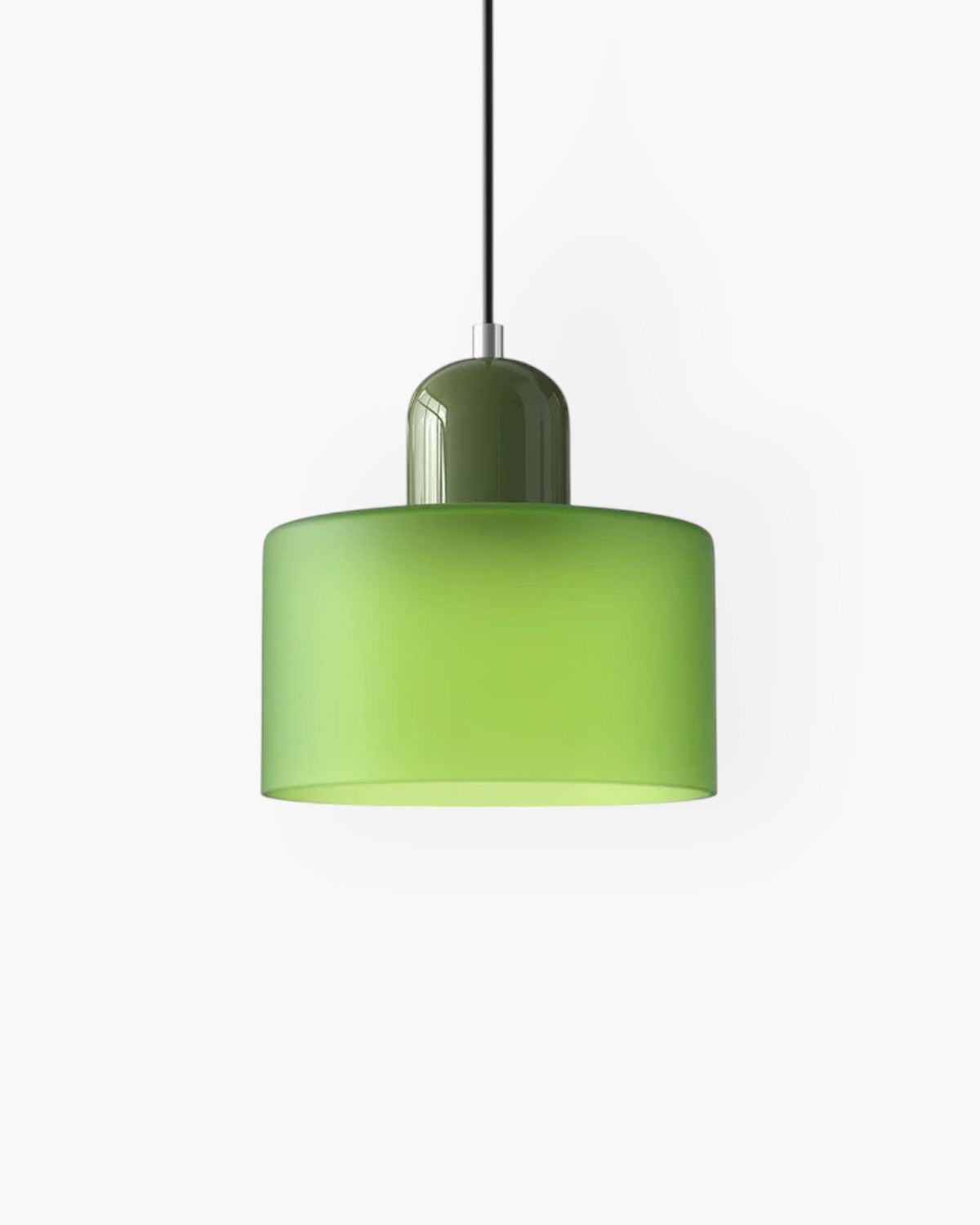 Modern Glass Cylinder Pendant 1-Light Lasson Living