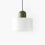 Modern Glass Cylinder Pendant 1-Light Lasson Living