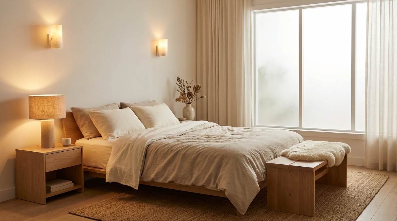 Warm light for winter interiors