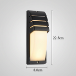 Outdoor Wall Light with Motion Sensor – Waterproof LED Exterior Wall Lantern for Garden and Patio Lasson Living