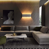 Modern Rectangular LED Wall 2-Light