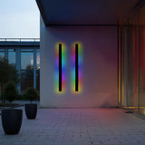 Minimalist Edge Linear Metal Outdoor Wall Light LED IP65