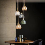 Japanese Glass Flower Pendant 1-Light Lasson Living