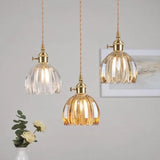 Japanese Glass Flower Pendant 1-Light Lasson Living