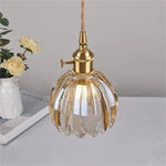 Japanese Glass Flower Pendant 1-Light Lasson Living