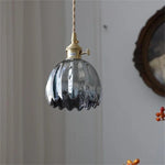 Japanese Glass Flower Pendant 1-Light Lasson Living