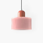 Modern Glass Cylinder Pendant 1-Light Lasson Living
