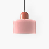 Modern Glass Cylinder Pendant 1-Light Lasson Living