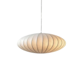 Japanese Fabric Round Pendant 1-Light Lasson Living