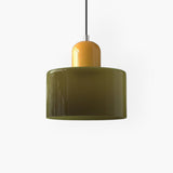 Modern Glass Cylinder Pendant 1-Light Lasson Living