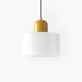 Modern Glass Cylinder Pendant 1-Light Lasson Living